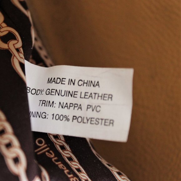 Tignanello Yellow Leather Organizer Shoulder Bag - Picture 9 of 9